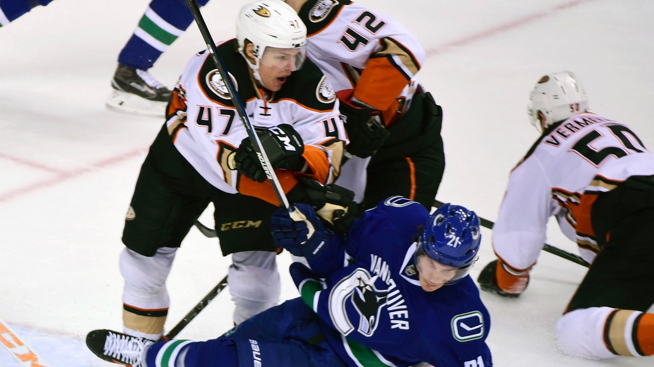 Ducks visit Canucks for second-half push
